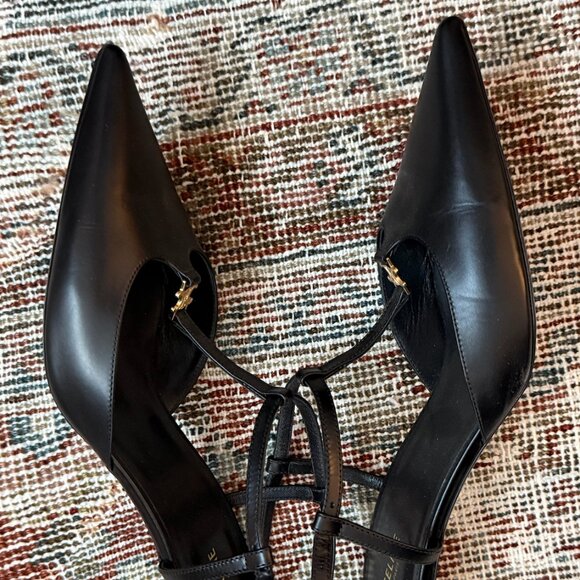 Celine Kitten T-Bar Strap Pump in Calfskin - Picture 6 of 8